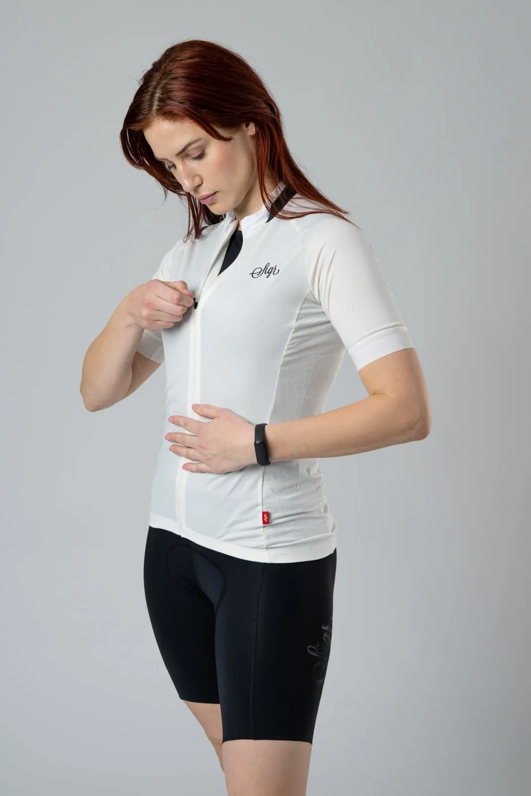 Hgg Women's White Cycling Jersey