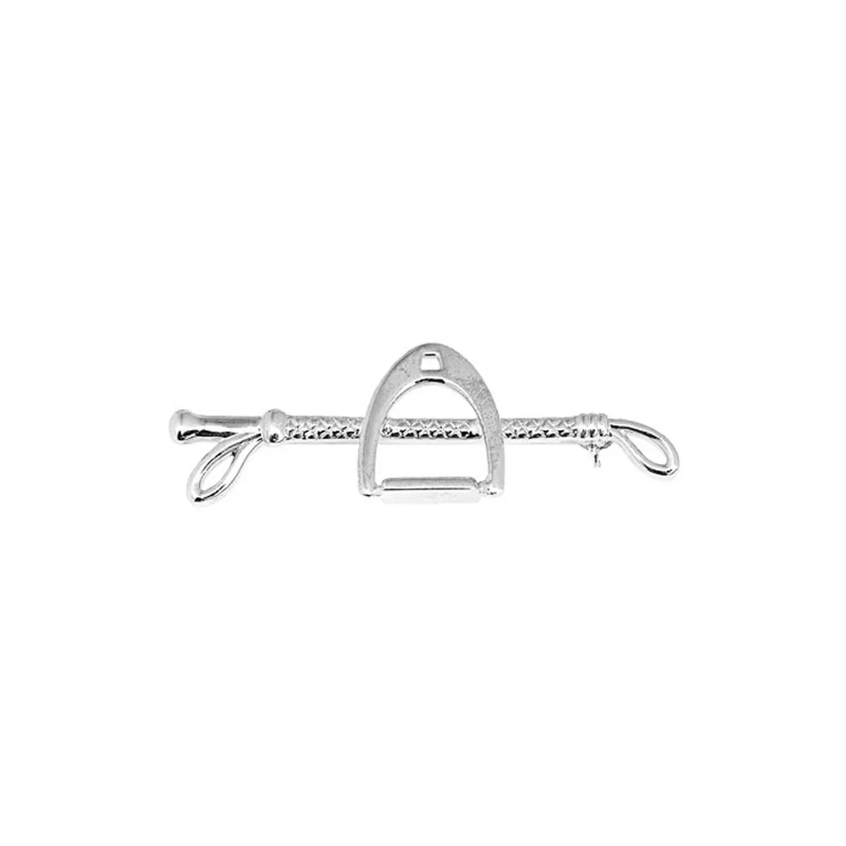 Horze Stirrup & Whip Stock Pin