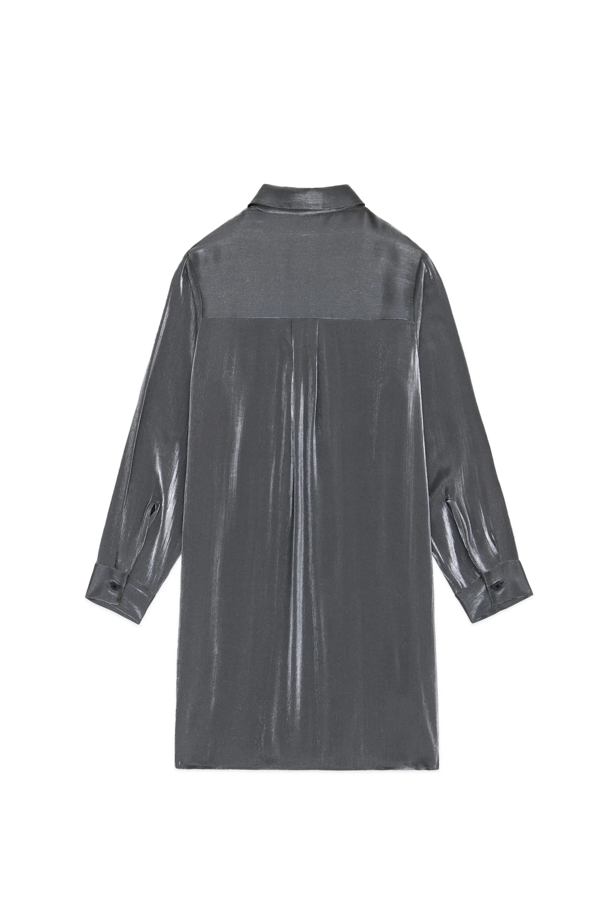 Iridescent Shirt Dress