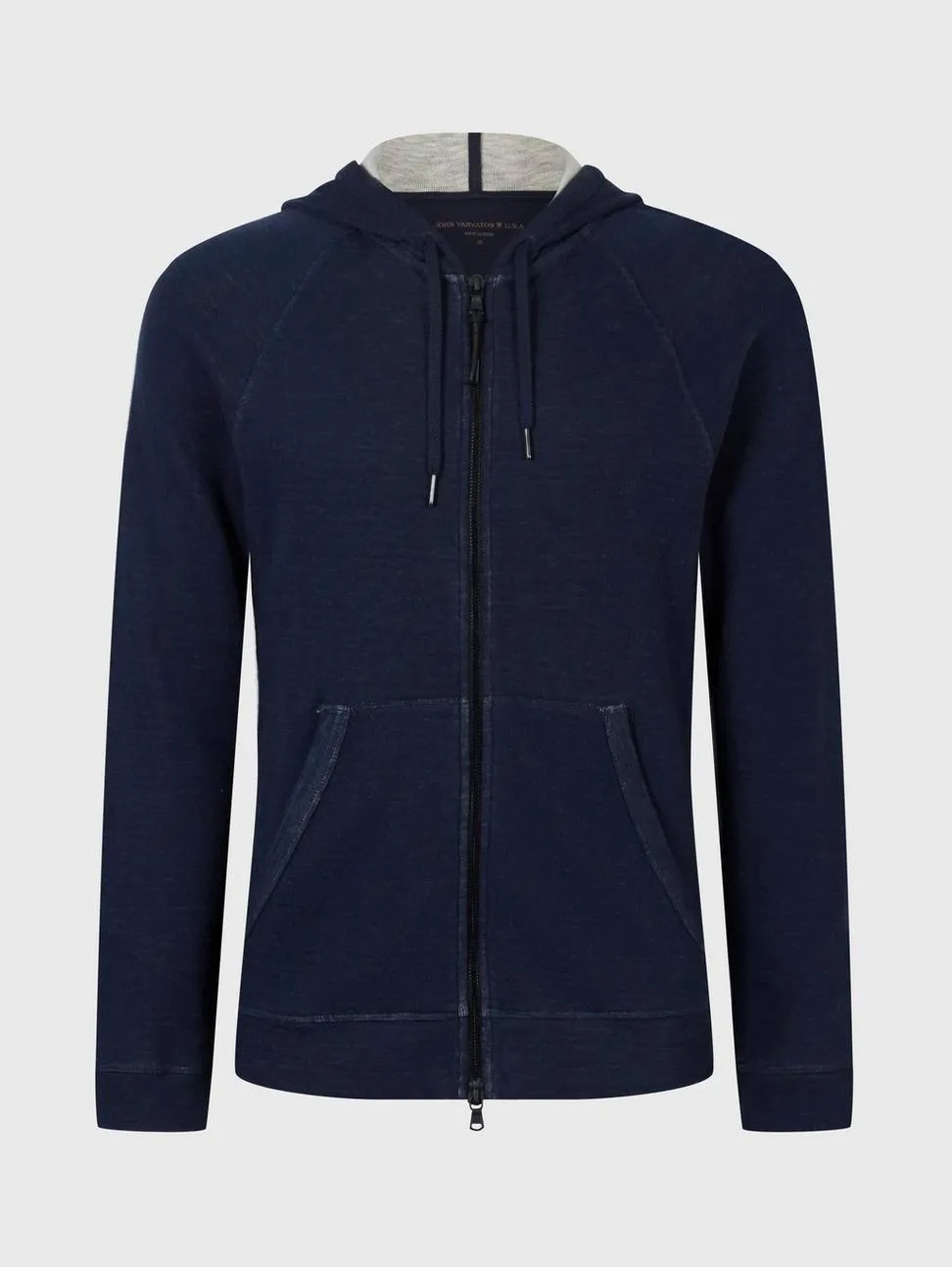 John Varvatos - Providence Cardigan Zip à Capuchon