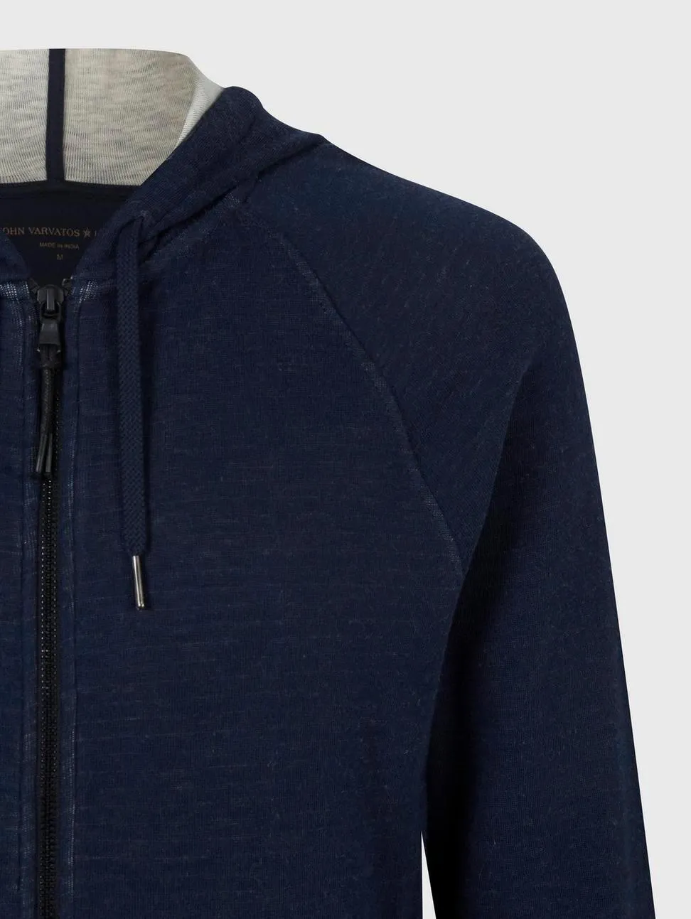 John Varvatos - Providence Cardigan Zip à Capuchon