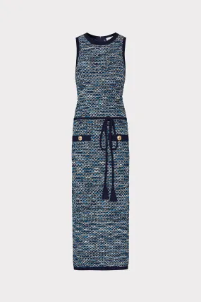 Kim Textured Knit Midi Dress