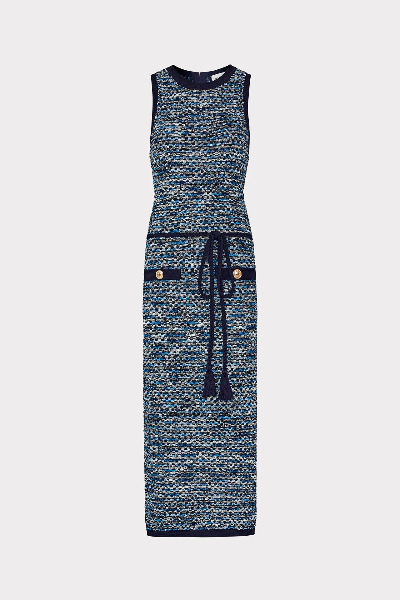 Kim Textured Knit Midi Dress