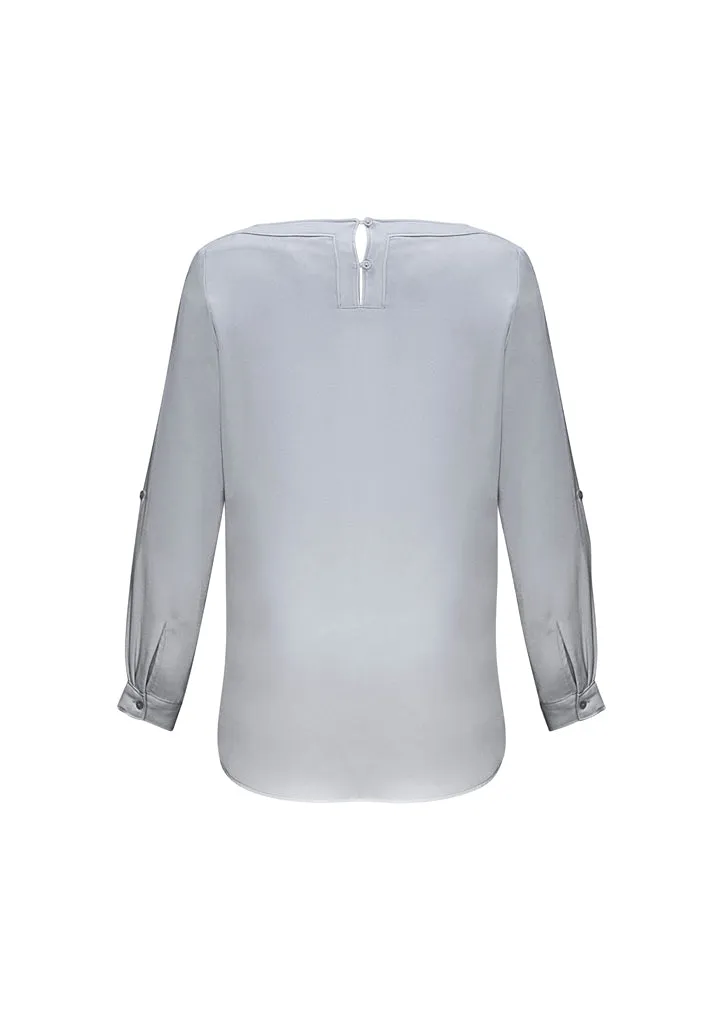 Ladies Madison Boatneck Blouse