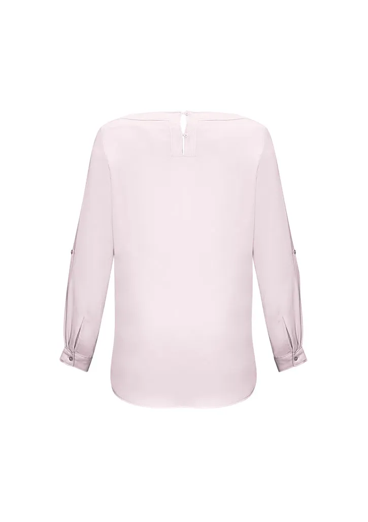 Ladies Madison Boatneck Blouse