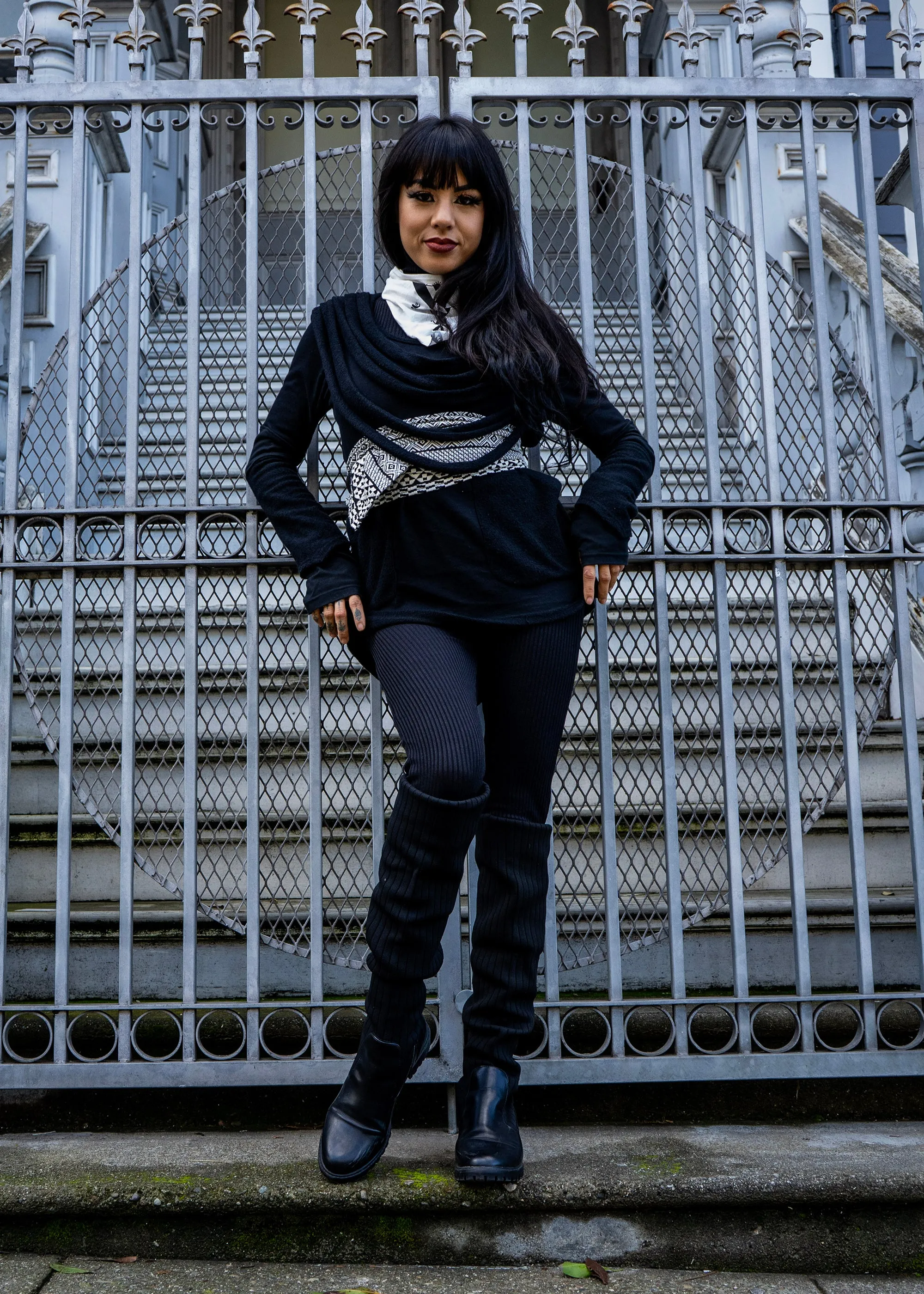 Last one! String Pull Over Boat neck sweater