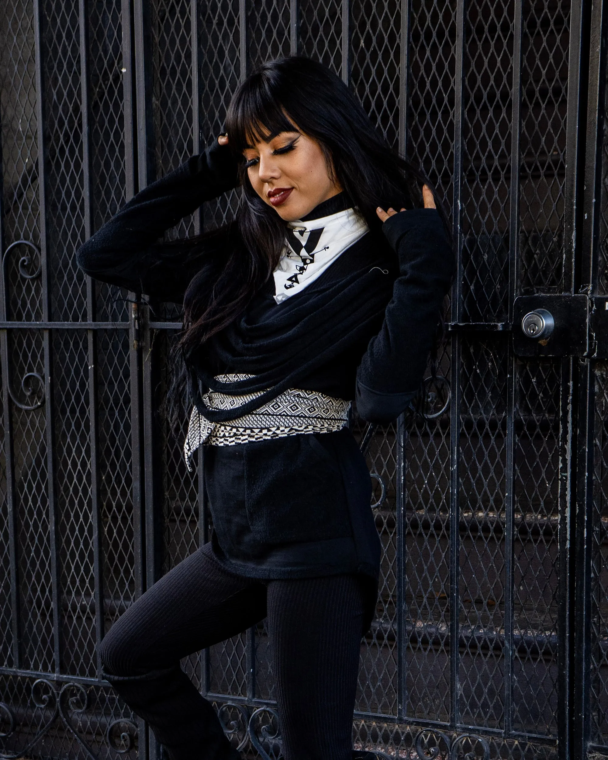 Last one! String Pull Over Boat neck sweater