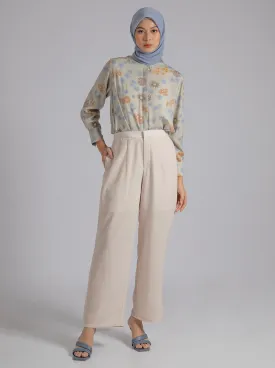 LENA PANTS PLAIN CREME