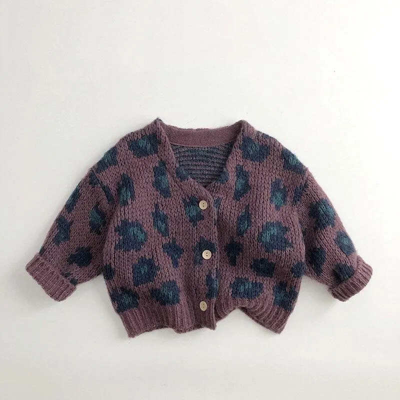 Leopard Print Cardigan