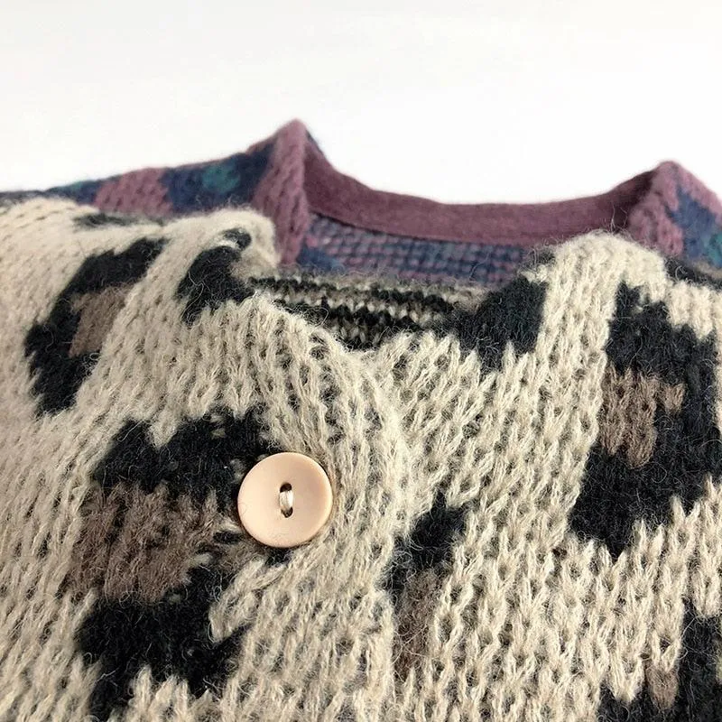 Leopard Print Cardigan