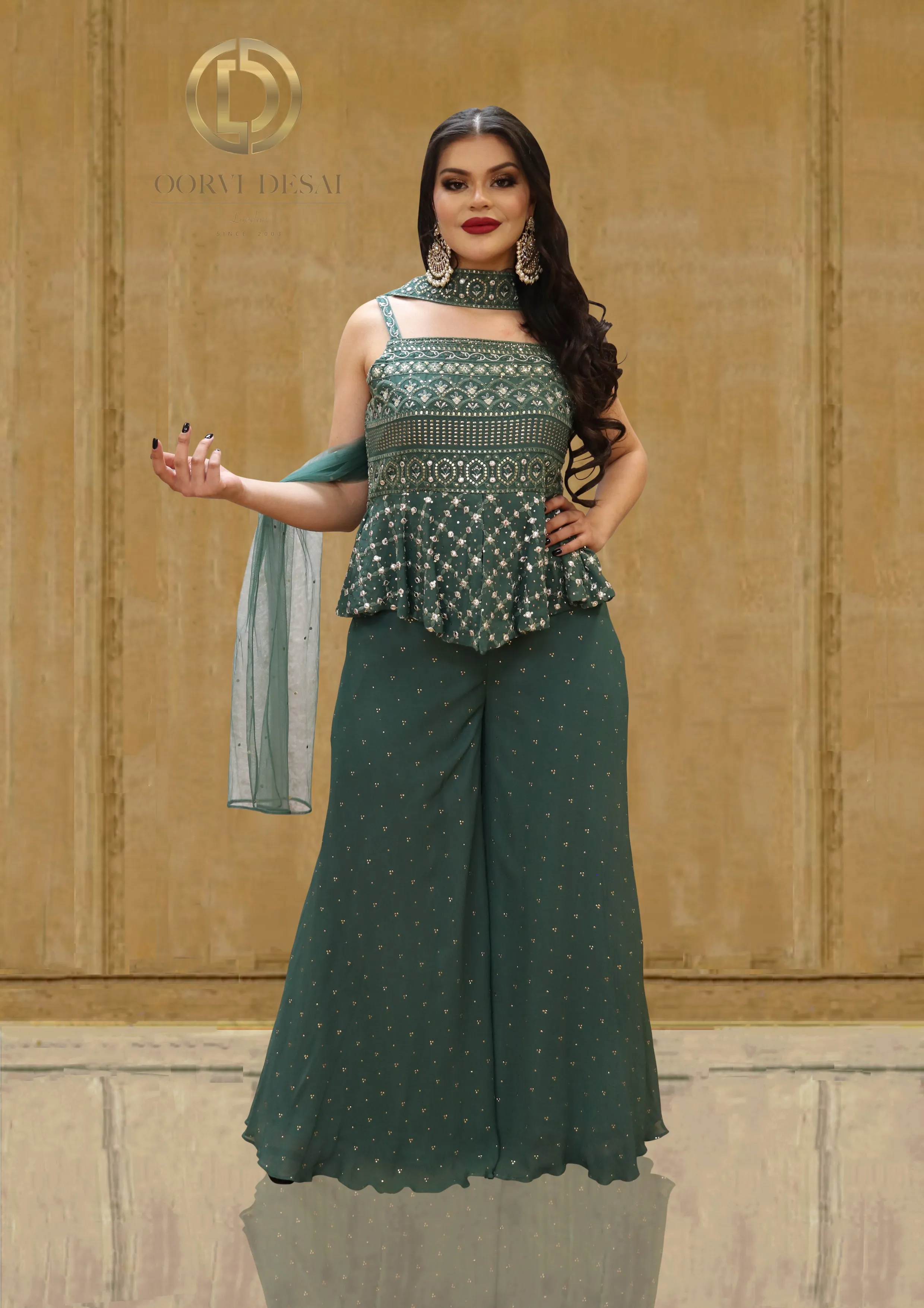 Light Green Partywear