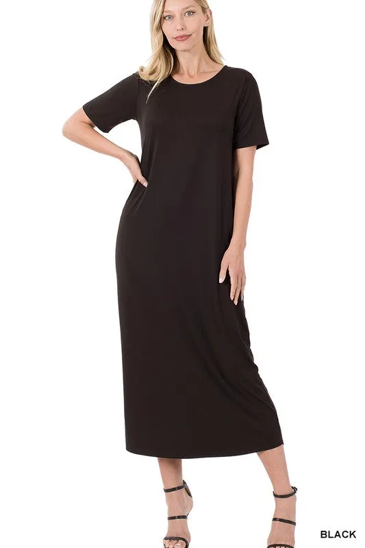 Lina “Wear it Everywhere" Dress-Black