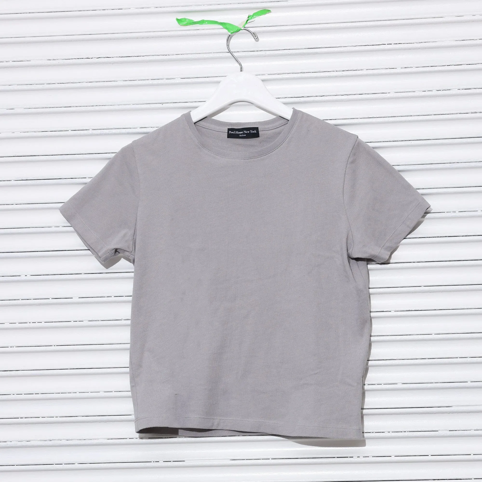 Los Feliz Half Crop Muscle Tee | Made in USA