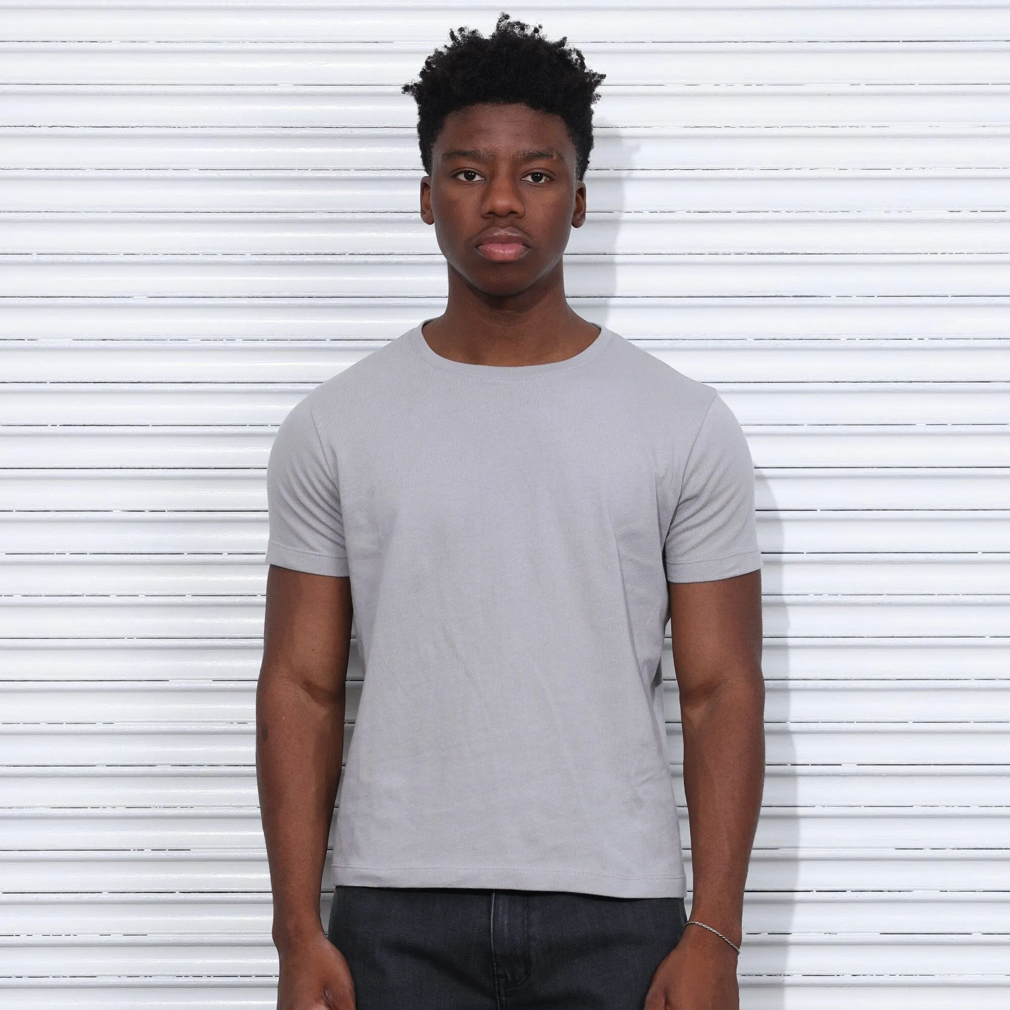 Los Feliz Half Crop Muscle Tee | Made in USA