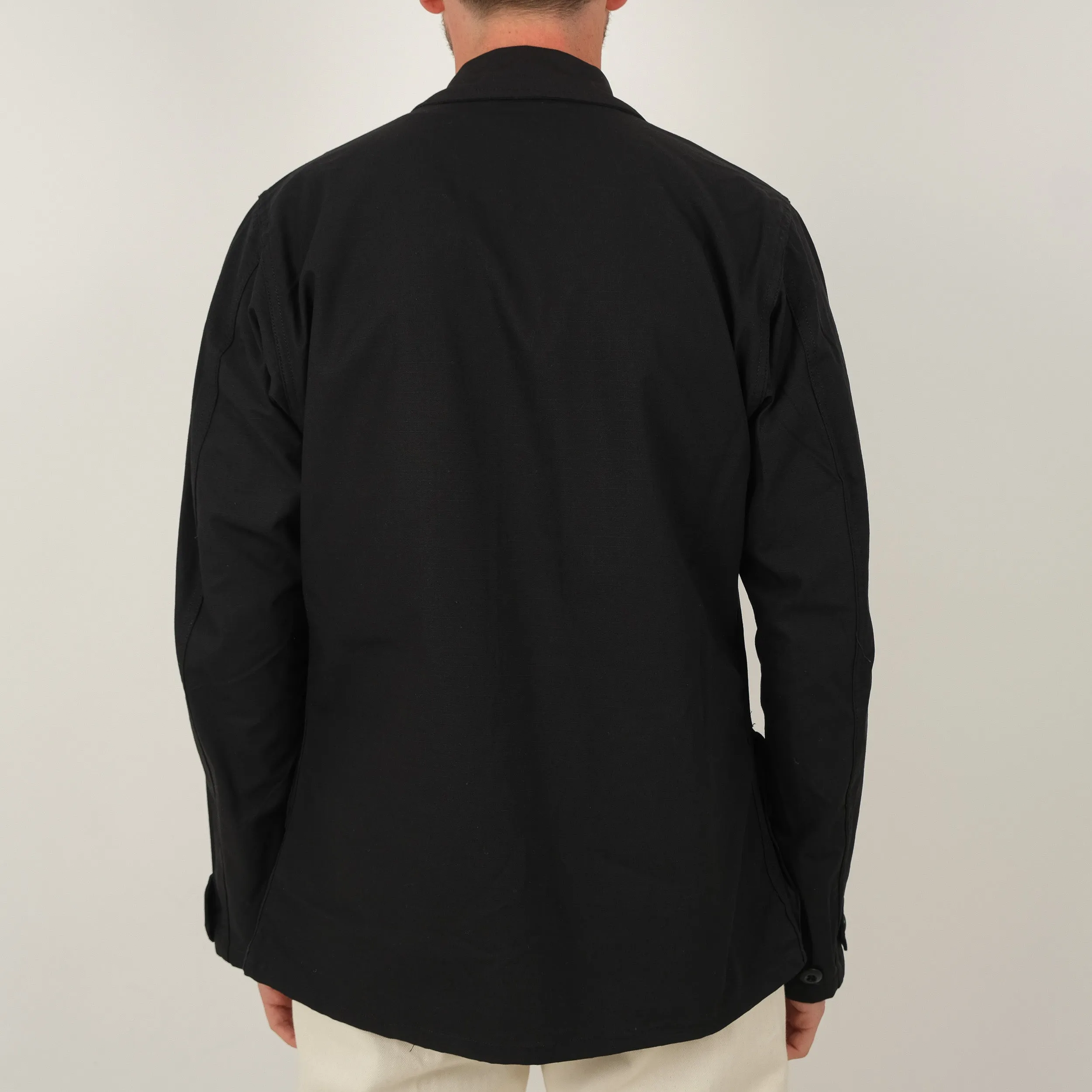 MADE IN USA JUNGLE SHIRT - BLACK