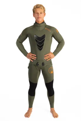 Men's Ranger Green Essentials Pro 5.0mm Wetsuit