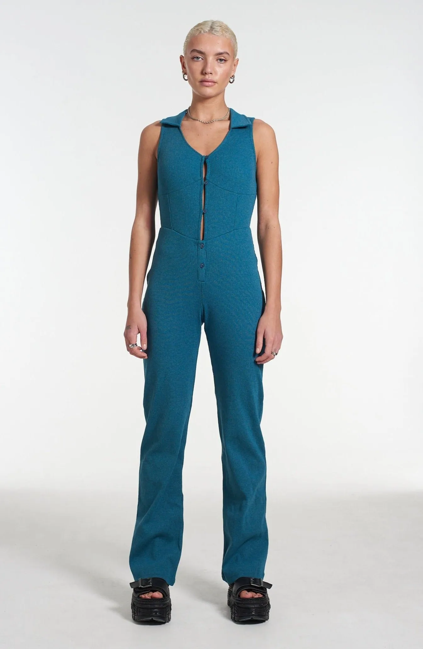 Milk It Galaxy Sleeveless Jumpsuit