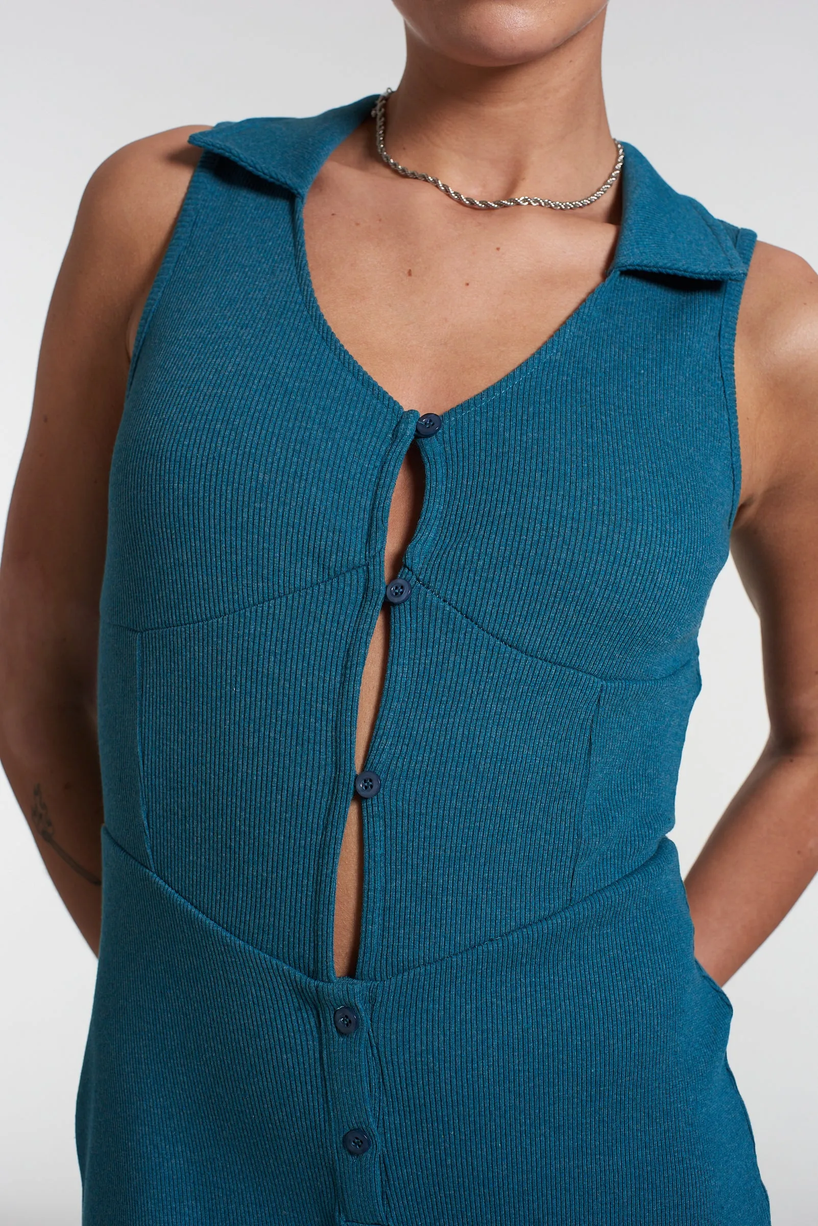 Milk It Galaxy Sleeveless Jumpsuit