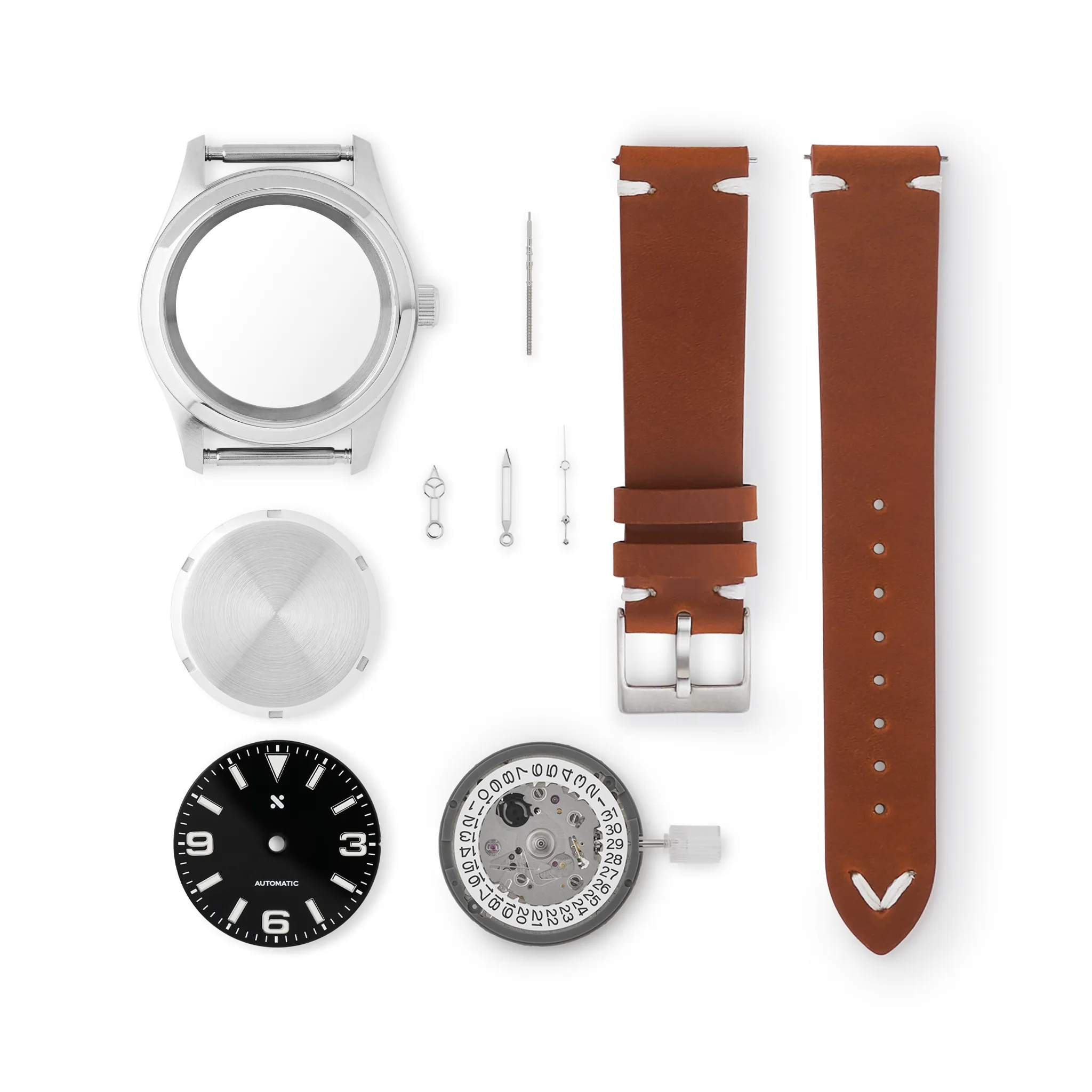 NMK-WK02 DIY Watchmaking Kit: Explorer Tool Watch