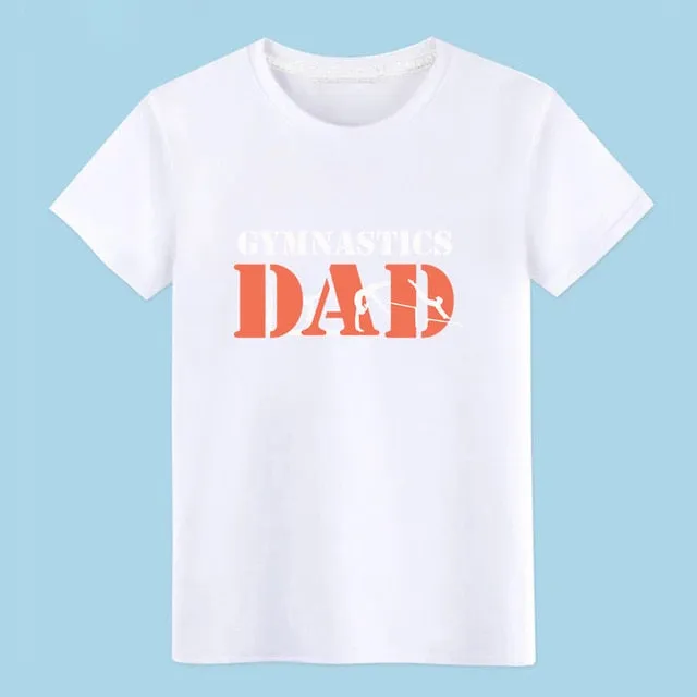 Obsessions Gymnastics Dad T Shirt