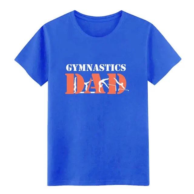 Obsessions Gymnastics Dad T Shirt