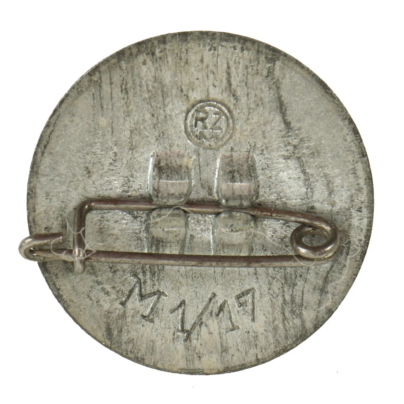 Original German NSDAP Party Enamel Membership Badge Pin by F. W. Assmann & Söhne - RZM M1/17