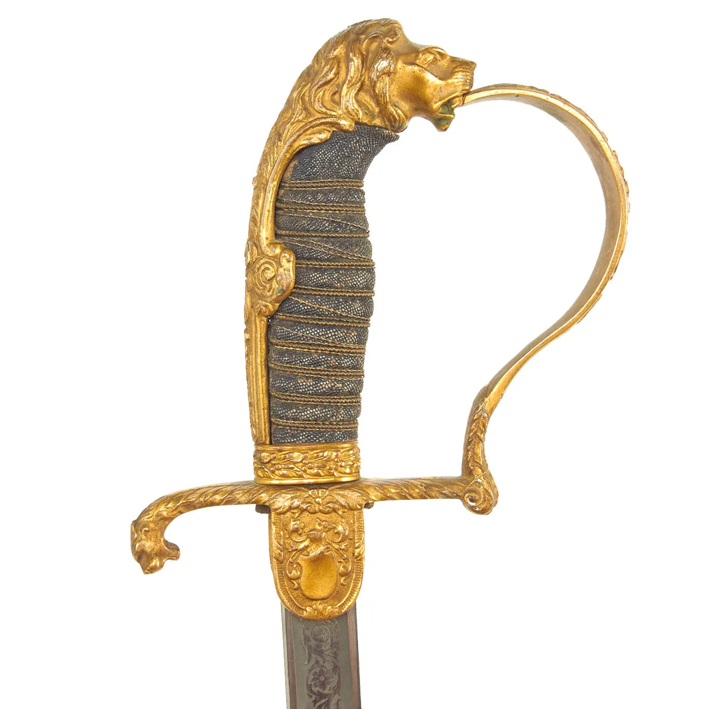Original German Pre-WWII Weimar Republic Lion's Head Reichsheer Officer Sword by Wilkinson Sword Co of London