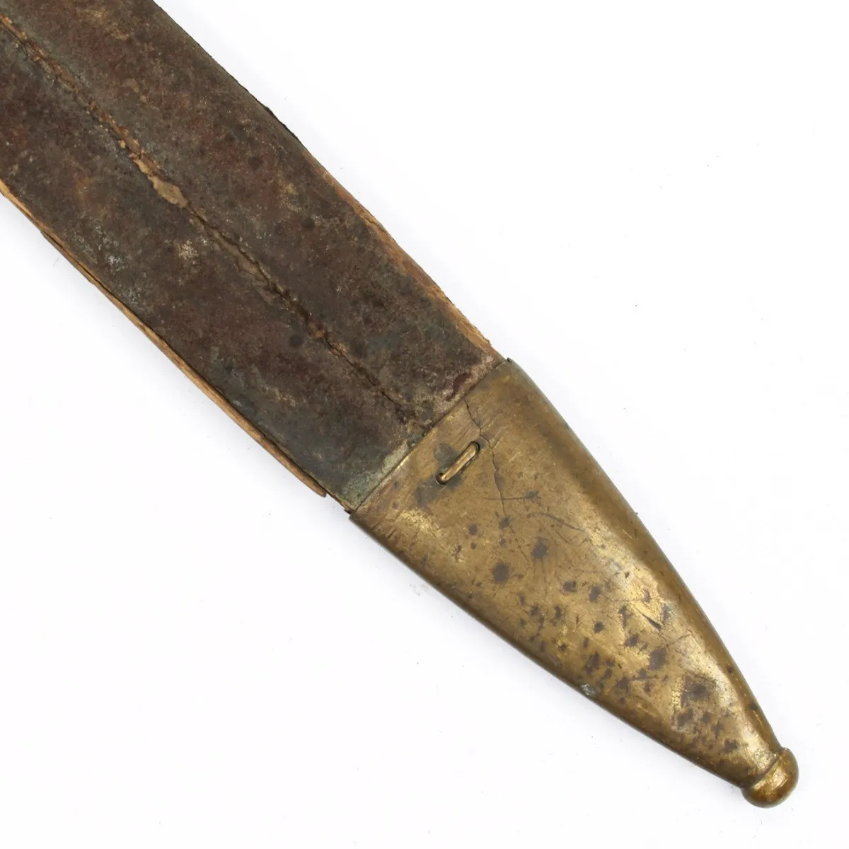 Original Imperial Russian Pioneer Saw Back Short Sword Dated 1838 with Belt Buckle Dated 1837