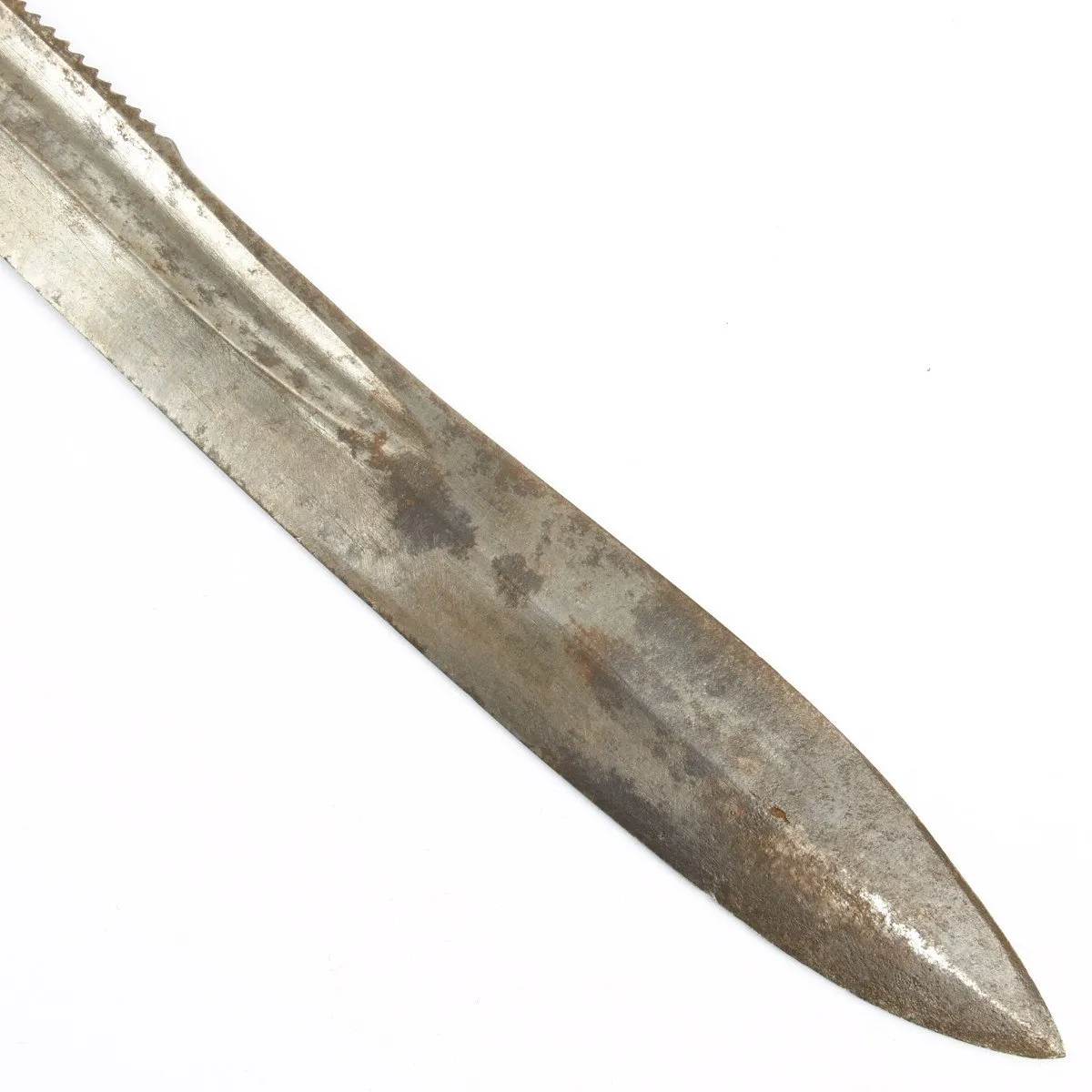 Original Imperial Russian Pioneer Saw Back Short Sword Dated 1838 with Belt Buckle Dated 1837