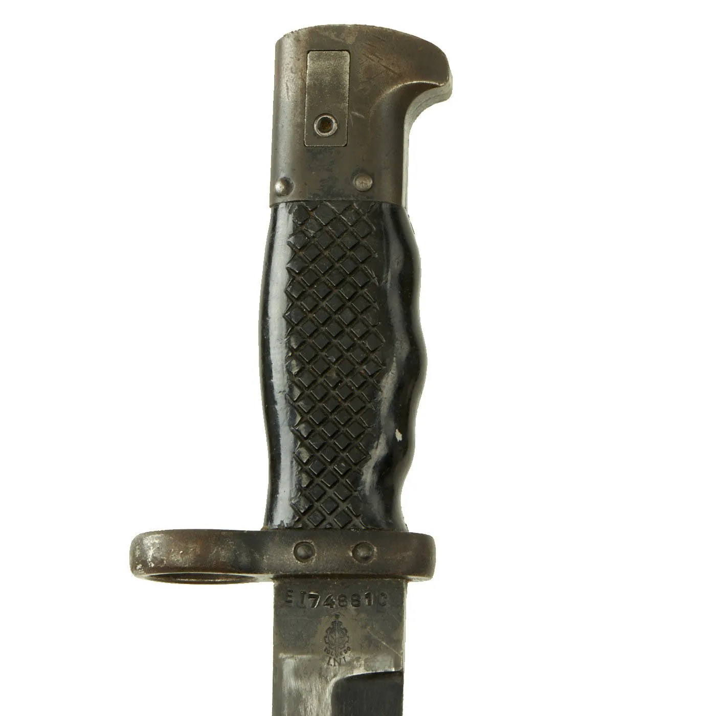 Original Spanish M1964 Knife Bayonet for the CETME Model C Selective Fire Battle Rifle with Scabbard