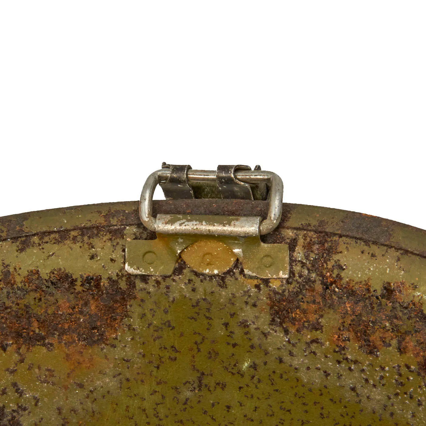 Original U.S. Vietnam War Era U.S. Navy Corpsman Painted M1 Helmet