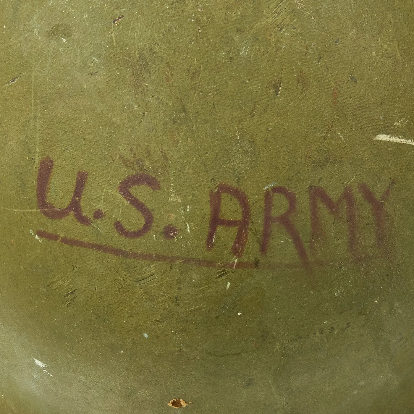 Original U.S. Vietnam War M1 Helmet with USMC Reversible Camouflage Cover