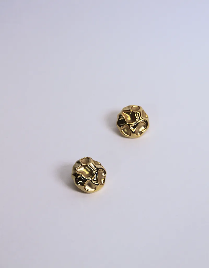 PRESTON MOLTEN STUD EARRINGS