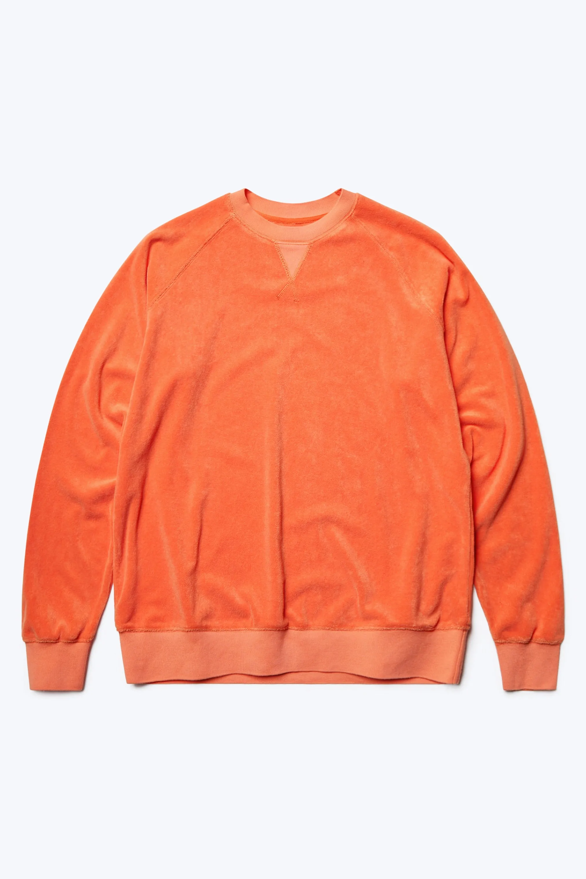 Range Towelling Sweater Tangerine