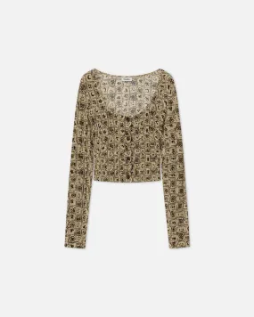 Rosine - Sale Smocked Gauze Cardigan - Toteme