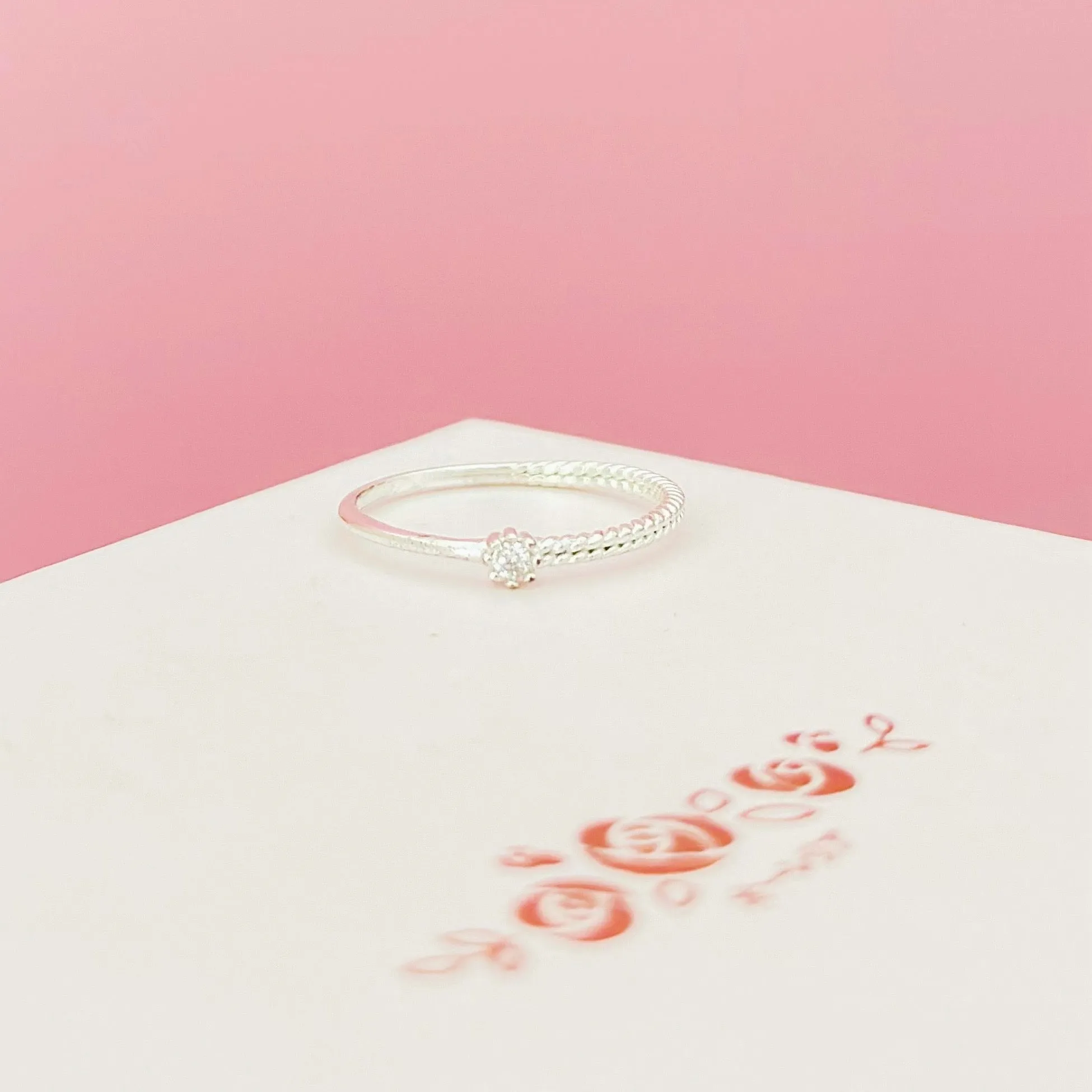 Silver Hyo Joo 효주 Ring