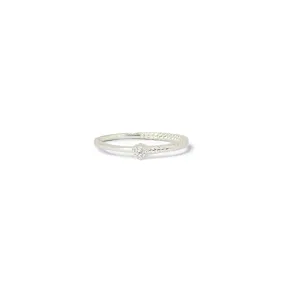 Silver Hyo Joo 효주 Ring