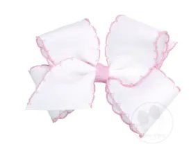 Small Classic Moonstitch Basic Hair Bow