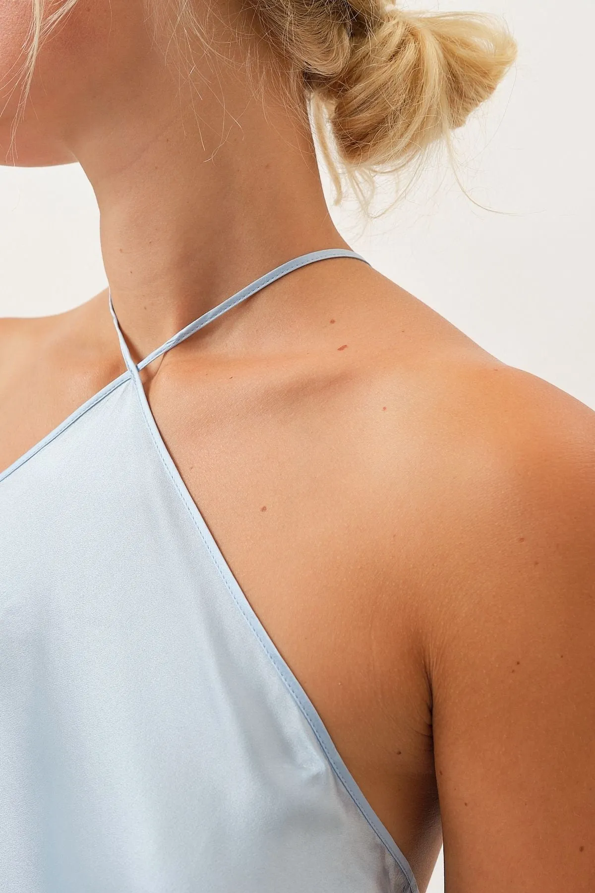 Sno Dress — Dusty Blue