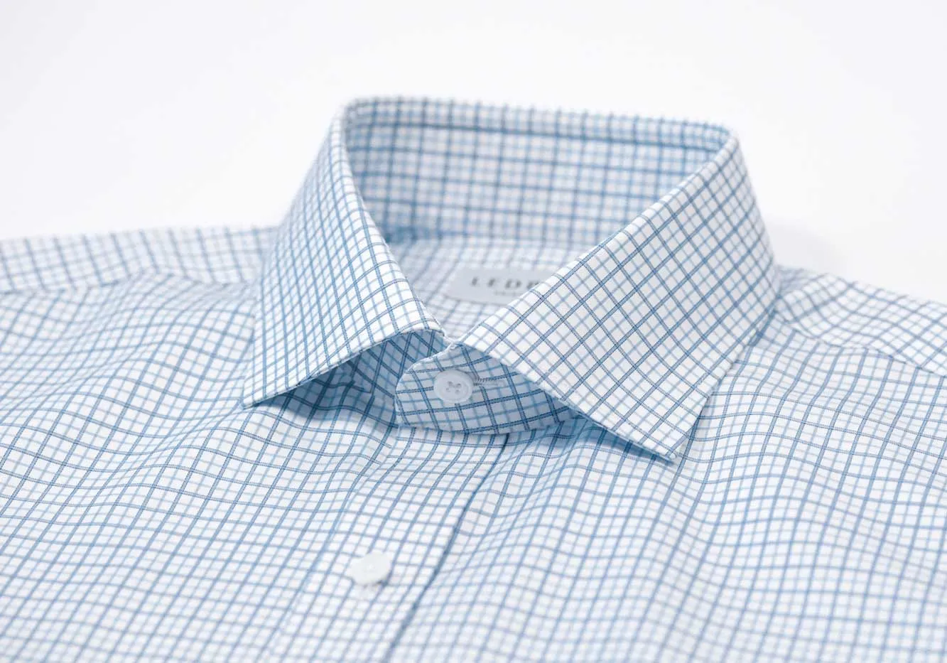 The Light Blue Wickham Tattersall Custom Shirt