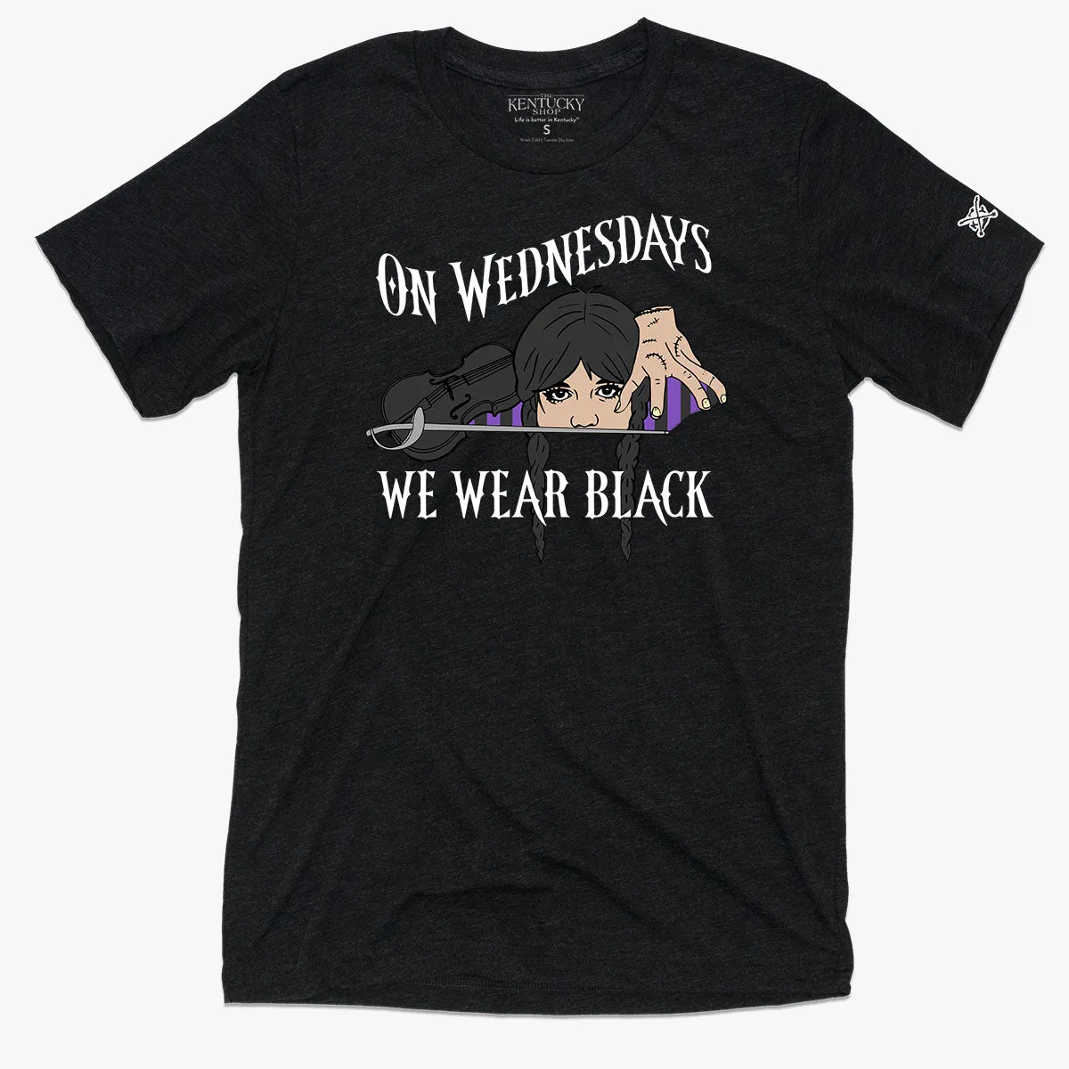 The On Wednesdays we wear black Tee