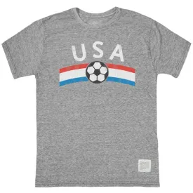 USA Soccer Tri-Blend Crew Tee
