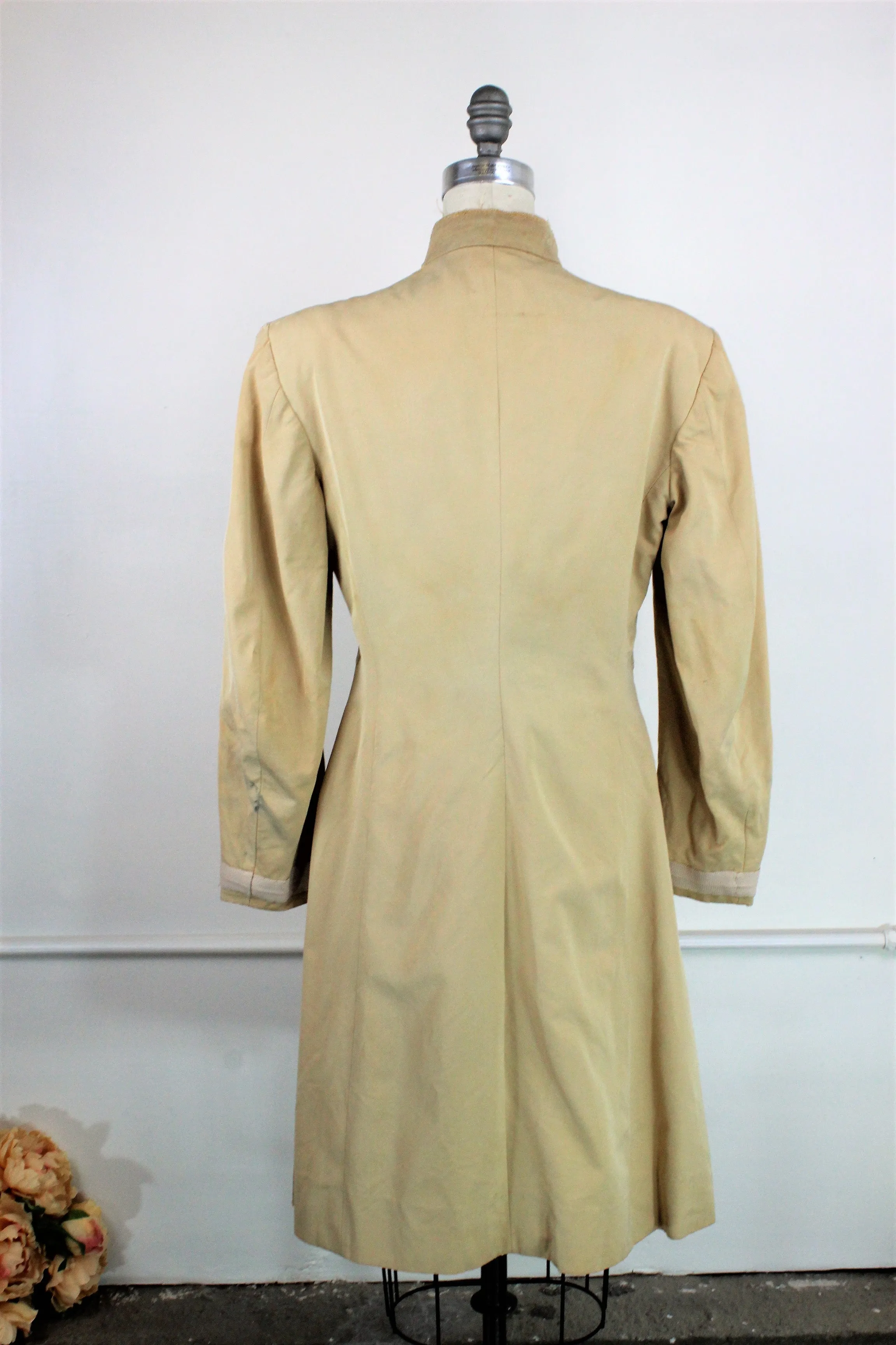 Vintage Hollywood Costume Military Jacket