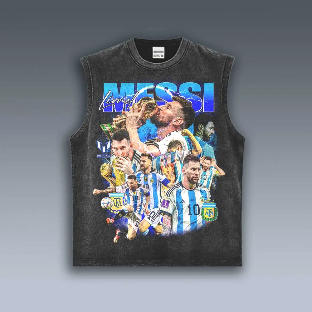 VINTAGE TANK TOP | MESSI 4.8.2