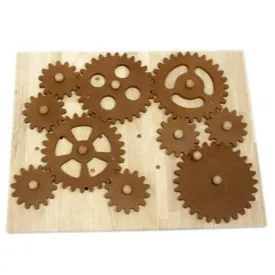 Wooden Gear Puzzle